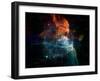 Evolving Cosmos-agsandrew-Framed Art Print