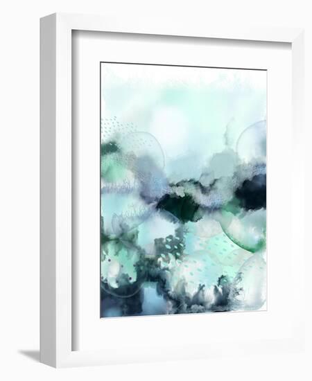 Evolving Ocean 1-Urban Epiphany-Framed Art Print