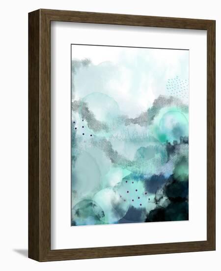 Evolving Ocean 2-Urban Epiphany-Framed Art Print