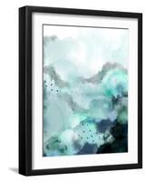 Evolving Ocean 2-Urban Epiphany-Framed Art Print