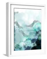 Evolving Ocean 2-Urban Epiphany-Framed Art Print