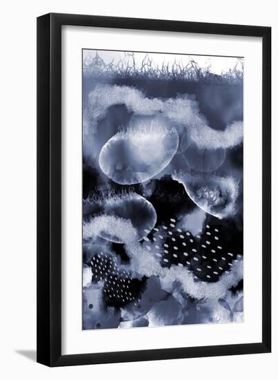 Evolving Ocean-Urban Epiphany-Framed Art Print