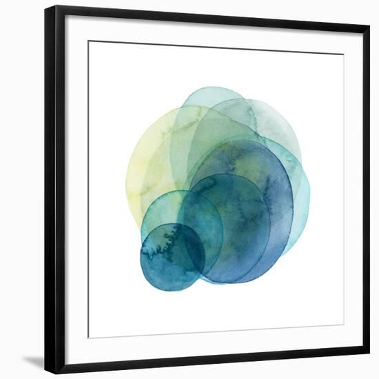 Evolving Planets IV-Grace Popp-Framed Giclee Print