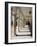 Evora University Arcaded Courtyard, Evora, Alentejo, Portugal, Europe-White Gary-Framed Photographic Print