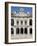 Evora University Arcaded Courtyard, Evora, Alentejo, Portugal, Europe-White Gary-Framed Photographic Print