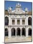 Evora University Arcaded Courtyard, Evora, Alentejo, Portugal, Europe-White Gary-Mounted Photographic Print