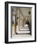 Evora University Arcaded Courtyard, Evora, Alentejo, Portugal, Europe-White Gary-Framed Photographic Print