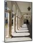 Evora University Arcaded Courtyard, Evora, Alentejo, Portugal, Europe-White Gary-Mounted Photographic Print