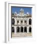 Evora University Arcaded Courtyard, Evora, Alentejo, Portugal, Europe-White Gary-Framed Photographic Print
