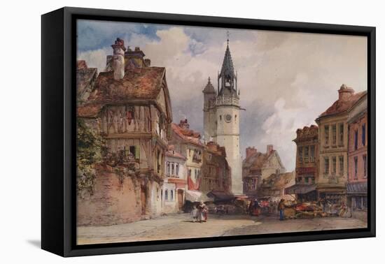 Evreux, c1855-William Callow-Framed Stretched Canvas