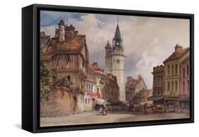 Evreux, c1855-William Callow-Framed Stretched Canvas