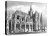 Evreux Cathedral, Evreux, France, 1836-Benjamin Winkles-Stretched Canvas