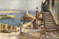 Newlyn, Cornwall C1910-EW Haslehust-Photographic Print