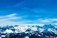 Alps Mountain Landscape. Winter Landscape-Ewais-Framed Photographic Print