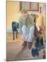 Ewan and Minnie in their Kitchen, 2006-Peter Breeden-Mounted Giclee Print