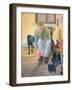 Ewan and Minnie in their Kitchen, 2006-Peter Breeden-Framed Giclee Print