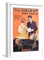 Ewbank, Washing Powder Solent Products Detergent, UK, 1920-null-Framed Giclee Print