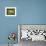 Ewe and Twin Lambs on Sheep Farm, Marlborough, South Island, New Zealand-Julia Thorne-Framed Photographic Print displayed on a wall