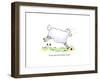 Ewe-Hope feel better-Jennifer Zsolt-Framed Giclee Print