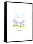 Ewe Miss-Jennifer Zsolt-Framed Stretched Canvas