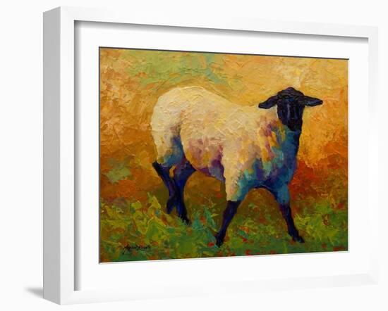 Ewe Portrait IV-Marion Rose-Framed Giclee Print