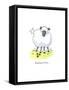 Ewe-Thinking of-Jennifer Zsolt-Framed Stretched Canvas