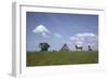 Ewe with Cub on the Elbe Dike Near Hollerwettern in the Wilster Marsh Near Wewelsfleth-Uwe Steffens-Framed Photographic Print