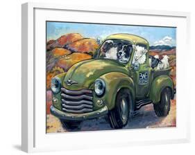 EweBer-CR Townsend-Framed Art Print