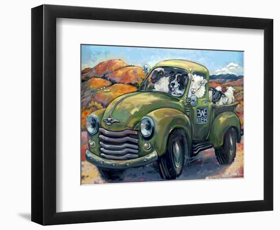 EweBer-CR Townsend-Framed Art Print