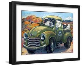 EweBer-CR Townsend-Framed Art Print