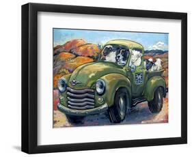 EweBer-CR Townsend-Framed Art Print