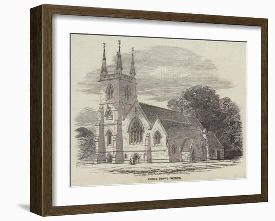 Ewell (New) Church-null-Framed Giclee Print