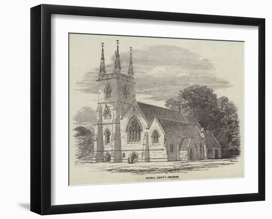 Ewell (New) Church-null-Framed Giclee Print