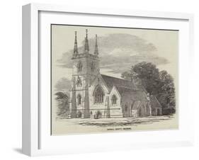 Ewell (New) Church-null-Framed Giclee Print