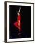 Ex-American Ballet Director Mikhail Baryshnikov Practicing Moves from Merce Cunningham's "Signals"-Ted Thai-Framed Premium Photographic Print