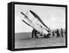 Ex King of Siam's Flying Act at Heslon, May 1936-null-Framed Stretched Canvas