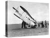 Ex King of Siam's Flying Act at Heslon, May 1936-null-Stretched Canvas