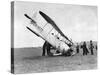 Ex King of Siam's Flying Act at Heslon, May 1936-null-Stretched Canvas