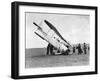 Ex King of Siam's Flying Act at Heslon, May 1936-null-Framed Photographic Print