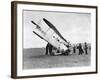 Ex King of Siam's Flying Act at Heslon, May 1936-null-Framed Photographic Print