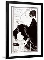 Ex-Libris by John Lumsden Propert, 1894-Aubrey Beardsley-Framed Giclee Print