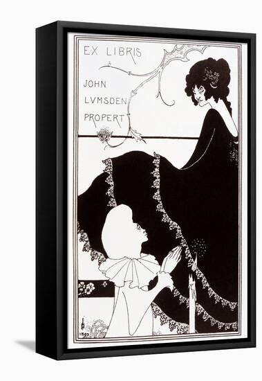 Ex-Libris by John Lumsden Propert, 1894-Aubrey Beardsley-Framed Stretched Canvas