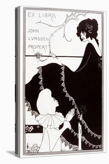 Ex-Libris by John Lumsden Propert, 1894-Aubrey Beardsley-Stretched Canvas