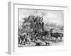 Ex-Slaves Parading with Liberation Manifestos, American Civil War, 1861-1865-null-Framed Giclee Print