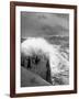 Ex US Destroyer Reaching Open Sea Where Atlantic Took on Its Normal Winter Grayness-Hans Wild-Framed Photographic Print