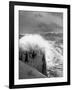 Ex US Destroyer Reaching Open Sea Where Atlantic Took on Its Normal Winter Grayness-Hans Wild-Framed Photographic Print