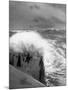 Ex US Destroyer Reaching Open Sea Where Atlantic Took on Its Normal Winter Grayness-Hans Wild-Mounted Photographic Print