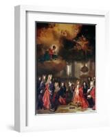 Ex-Voto, 1696-Nicolas de Largilliere-Framed Giclee Print