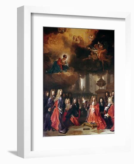 Ex-Voto, 1696-Nicolas de Largilliere-Framed Giclee Print