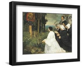 Ex-Voto, 1860-Alphonse Legros-Framed Giclee Print